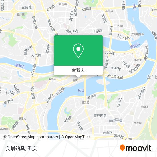 美晨钓具地图