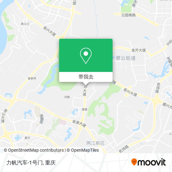 力帆汽车-1号门地图