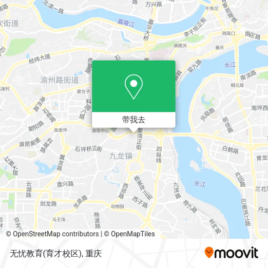 无忧教育(育才校区)地图