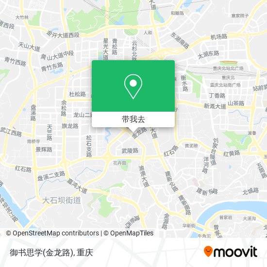 御书思学(金龙路)地图