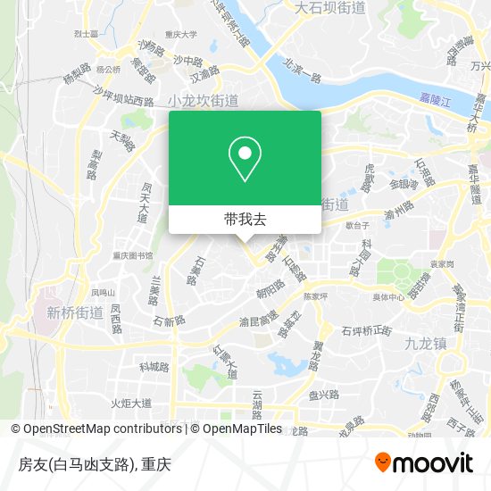 房友(白马凼支路)地图