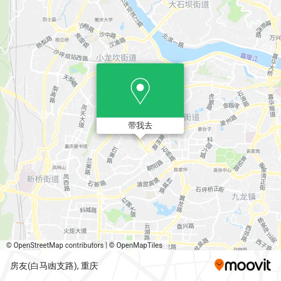 房友(白马凼支路)地图