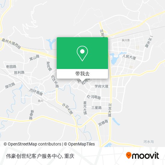 伟豪创世纪客户服务中心地图