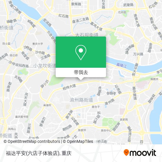 福达平安(六店子体验店)地图