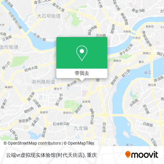 云端vr虚拟现实体验馆(时代天街店)地图