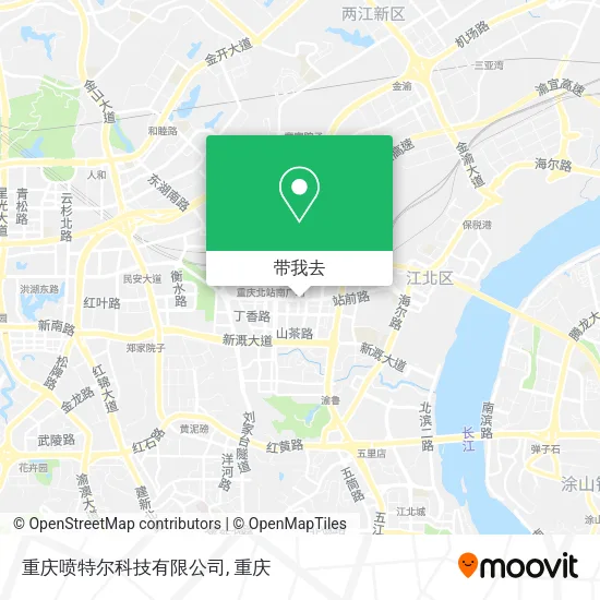 重庆喷特尔科技有限公司地图