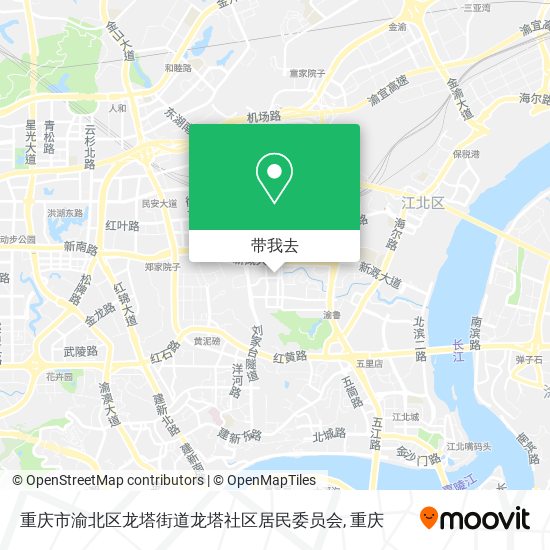 重庆市渝北区龙塔街道龙塔社区居民委员会地图