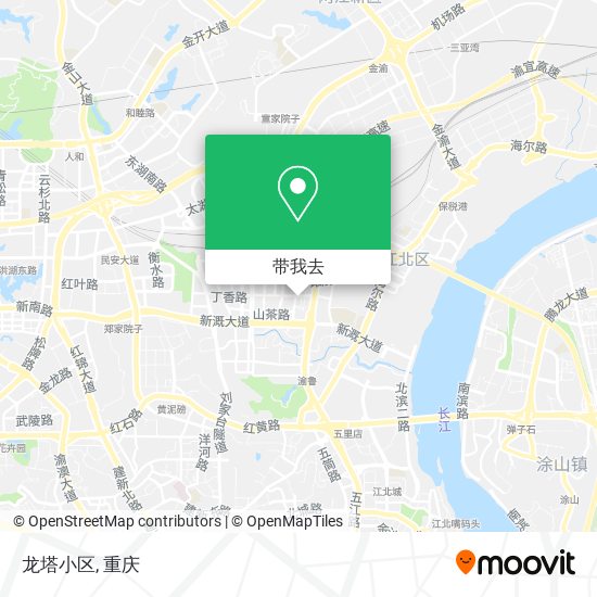 龙塔小区地图