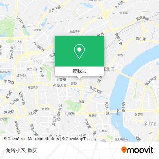 龙塔小区地图