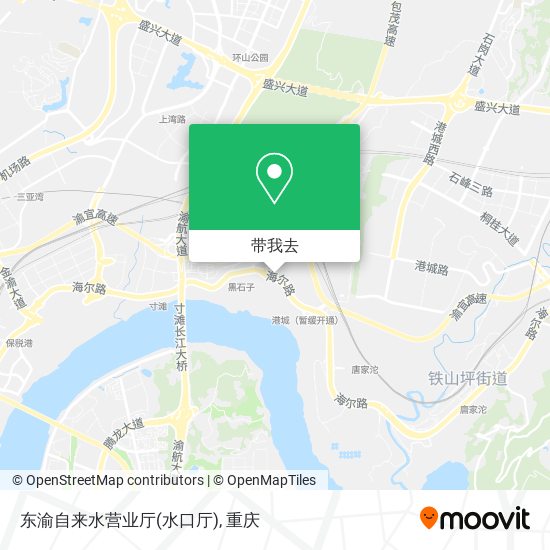 东渝自来水营业厅(水口厅)地图
