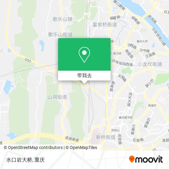水口岩大桥地图