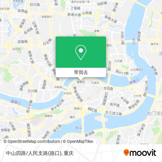 中山四路/人民支路(路口)地图