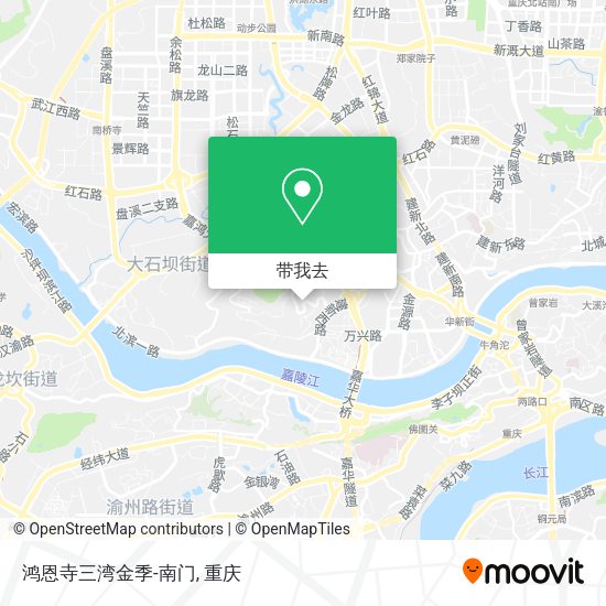 鸿恩寺三湾金季-南门地图