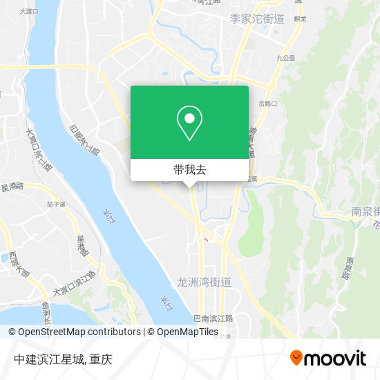 中建滨江星城地图