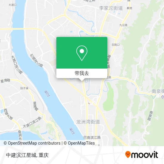 中建滨江星城地图