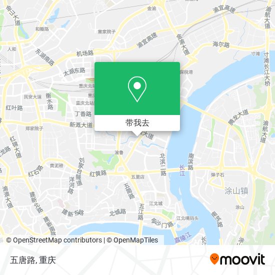 五唐路地图