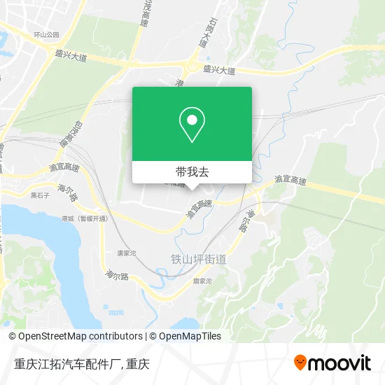 重庆江拓汽车配件厂地图