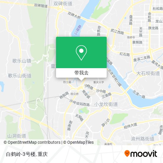 白鹤岭-3号楼地图