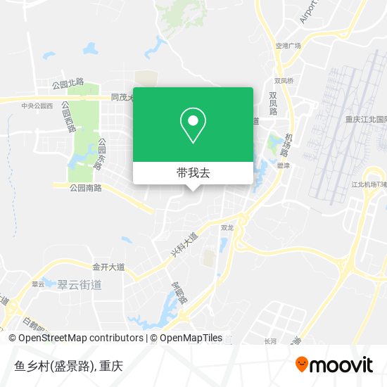 鱼乡村(盛景路)地图