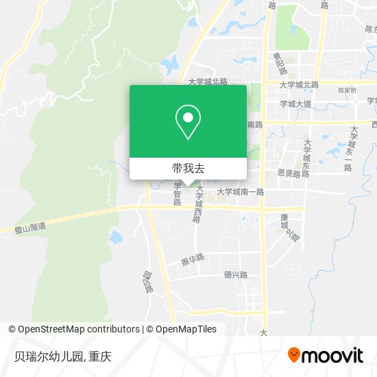贝瑞尔幼儿园地图