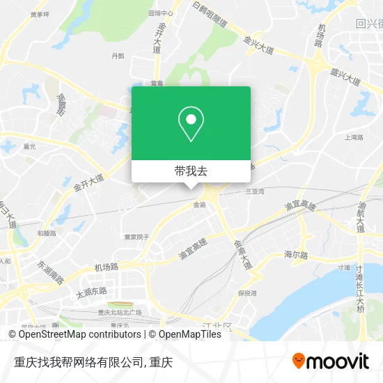 重庆找我帮网络有限公司地图