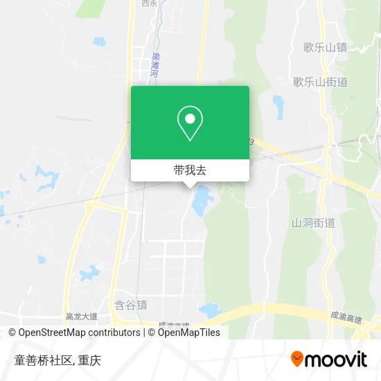 童善桥社区地图