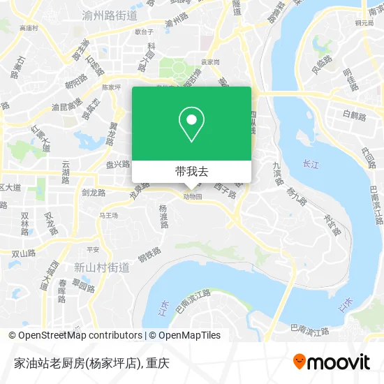家油站老厨房(杨家坪店)地图