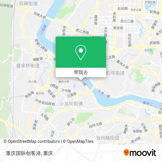 重庆国际创客港地图