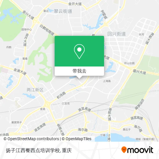 扬子江西餐西点培训学校地图