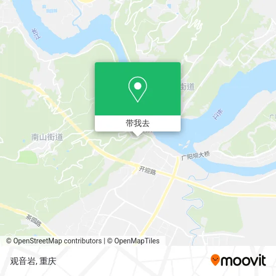 观音岩地图