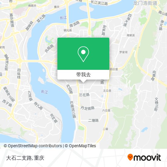 大石二支路地图