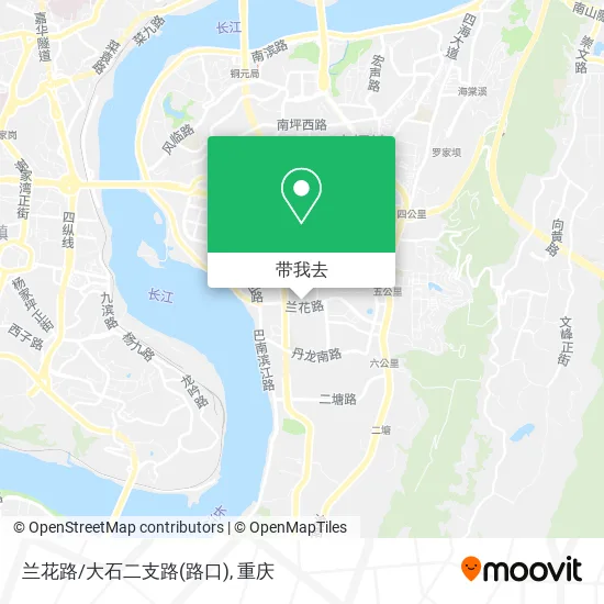 兰花路/大石二支路(路口)地图