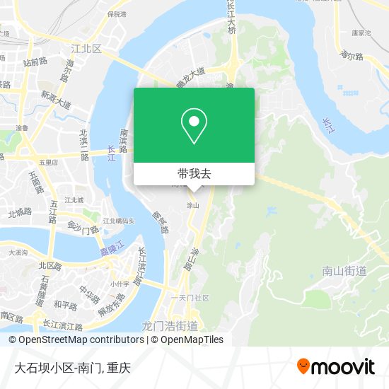 大石坝小区-南门地图