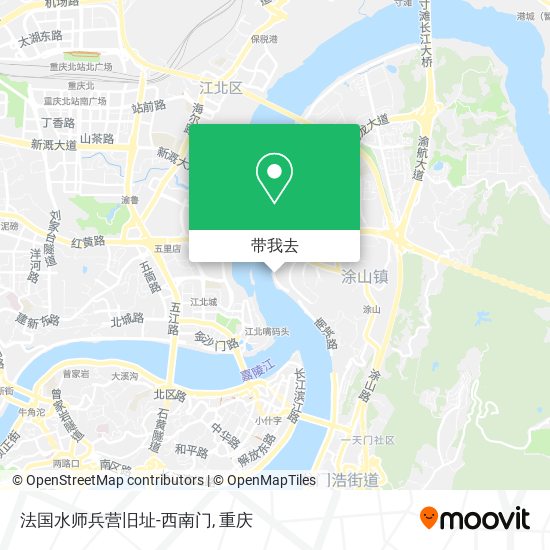 法国水师兵营旧址-西南门地图