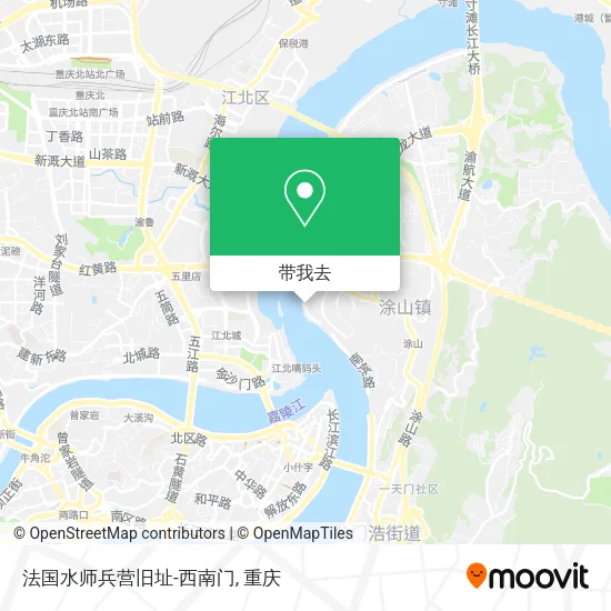 法国水师兵营旧址-西南门地图