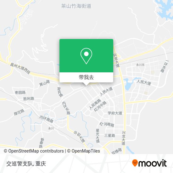 交巡警支队地图