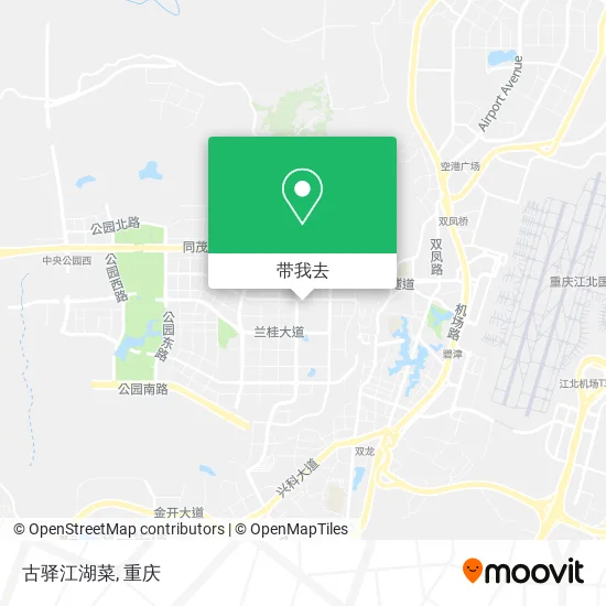 古驿江湖菜地图