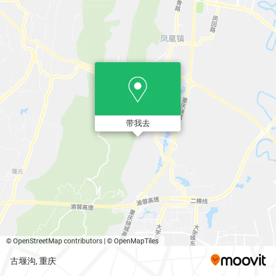 古堰沟地图