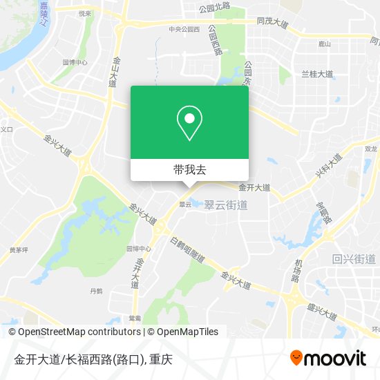 金开大道/长福西路(路口)地图