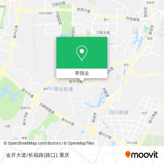 金开大道/长福路(路口)地图