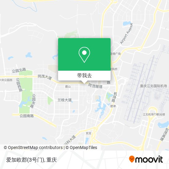 爱加欧郡(3号门)地图