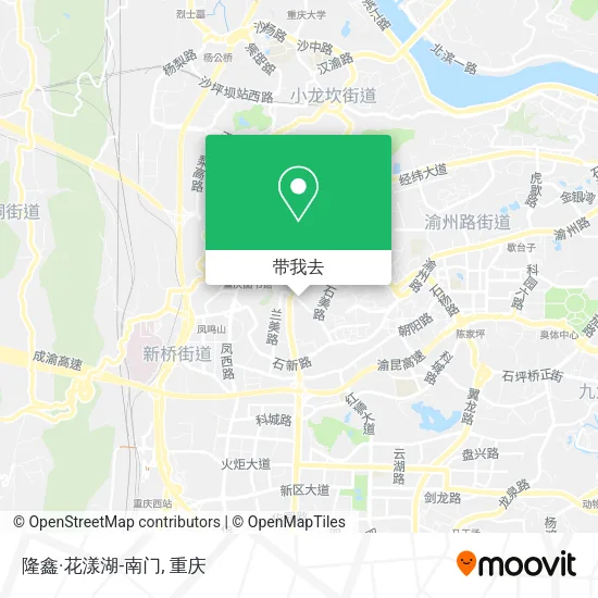 隆鑫·花漾湖-南门地图