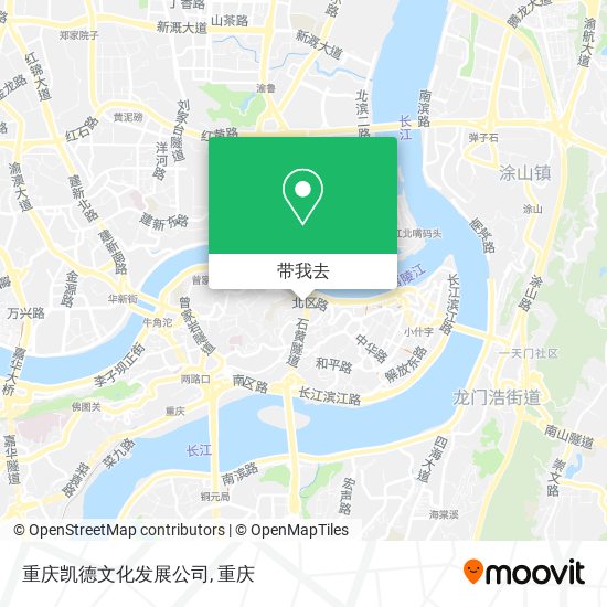 重庆凯德文化发展公司地图