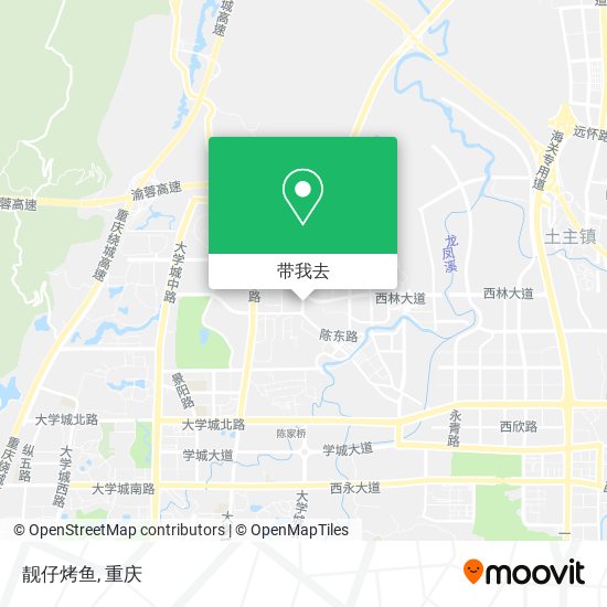 靓仔烤鱼地图