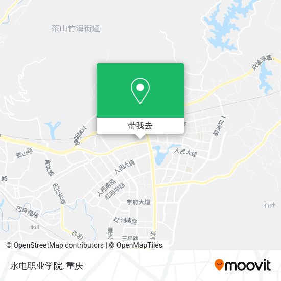 水电职业学院地图