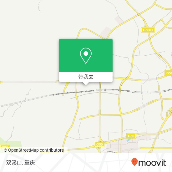 双溪口地图