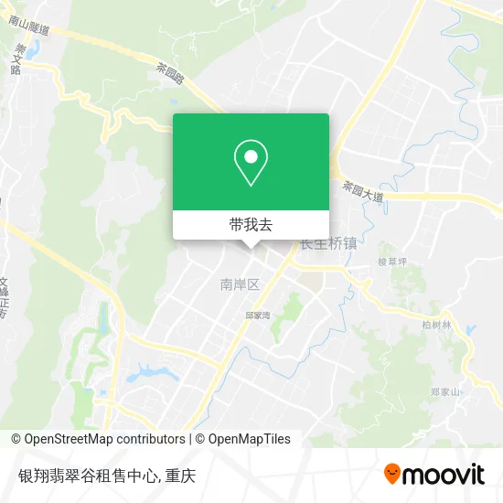 银翔翡翠谷租售中心地图