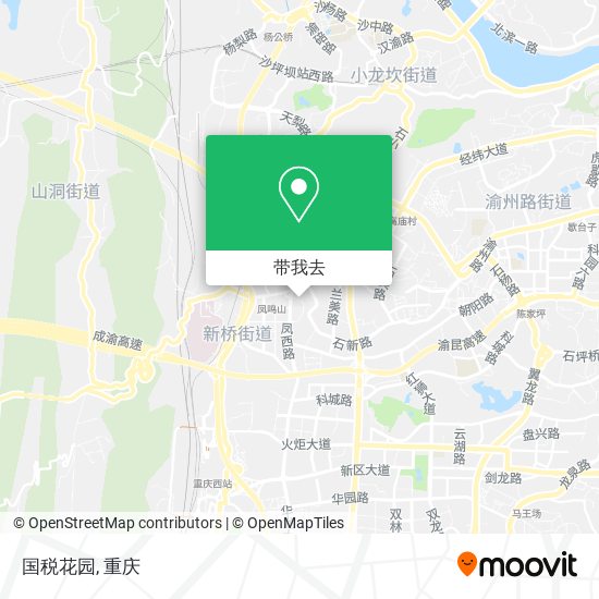 国税花园地图