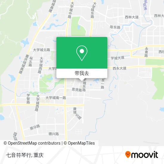 七音符琴行地图