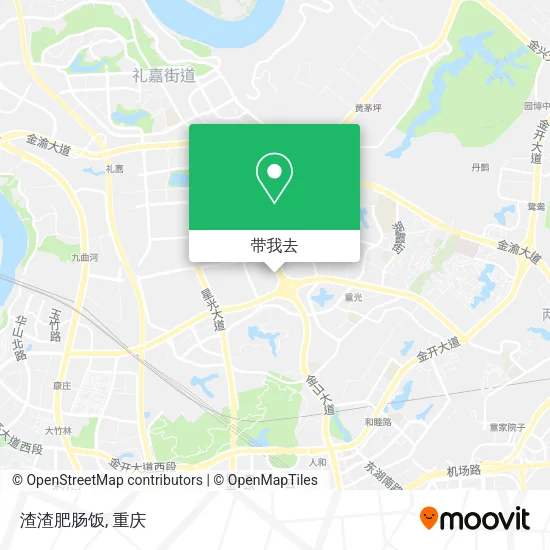 渣渣肥肠饭地图